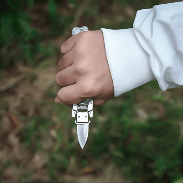 Hidden Knife Emergency Rescue Paracord Survival Bracelet - image 11