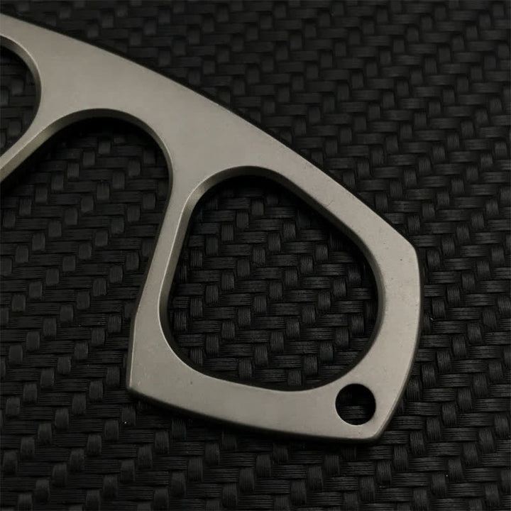 Ultra-Light Skeleton Design Knife EDC-Tool With Sheath  - image 7
