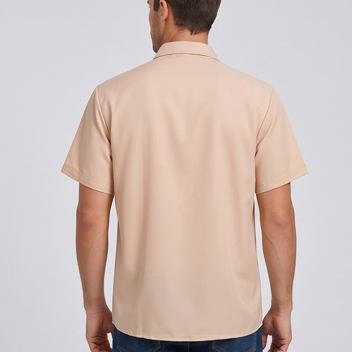 Men's Vintage Lasso Cowboy Print Casual Short Sleeve Shirt - image 3