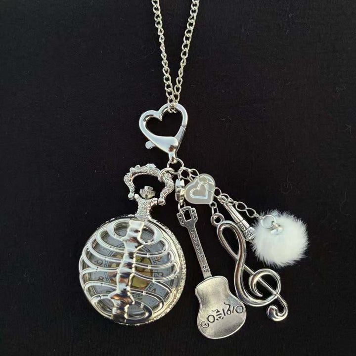 Fashion Decor Ornament Coquette Hollow Pocket Watch With Charms - Style #18 - image 17