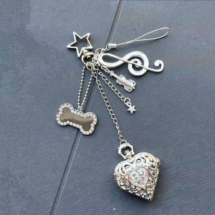 Fashion Decor Ornament Coquette Hollow Pocket Watch With Charms - Style #4 - image 3