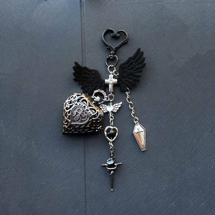 Fashion Decor Ornament Coquette Hollow Pocket Watch With Charms - Style #7 - image 6