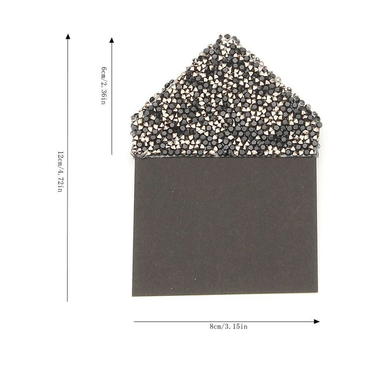 Midnight Sparkle Pre-Folded Pocket Square Insert - image 1
