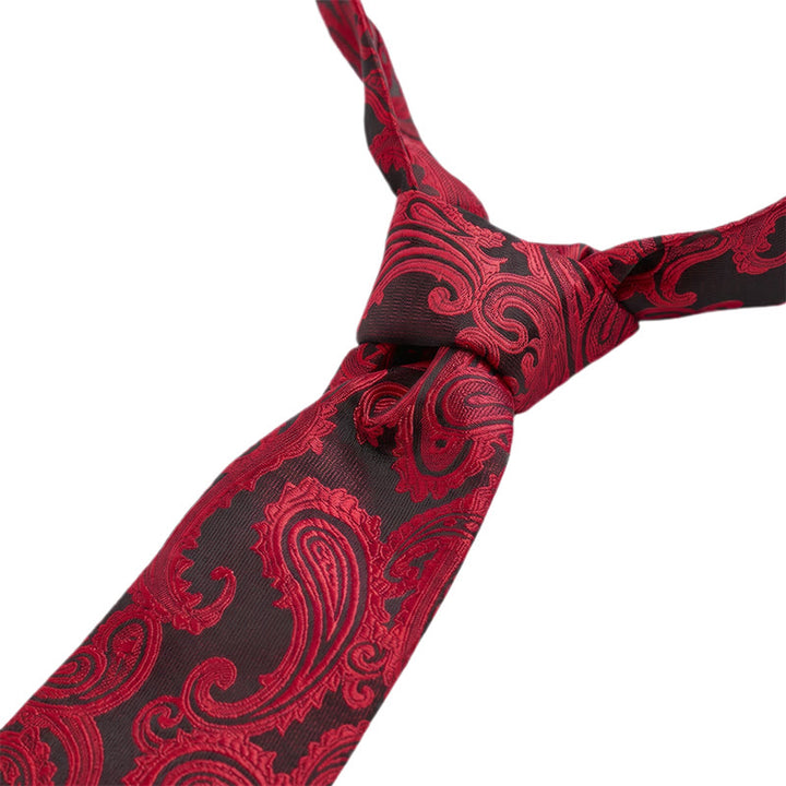 Men's All-match Paisley Pattern Waistcoat 3-in-1 Outfit Set Suit Vest - image 8