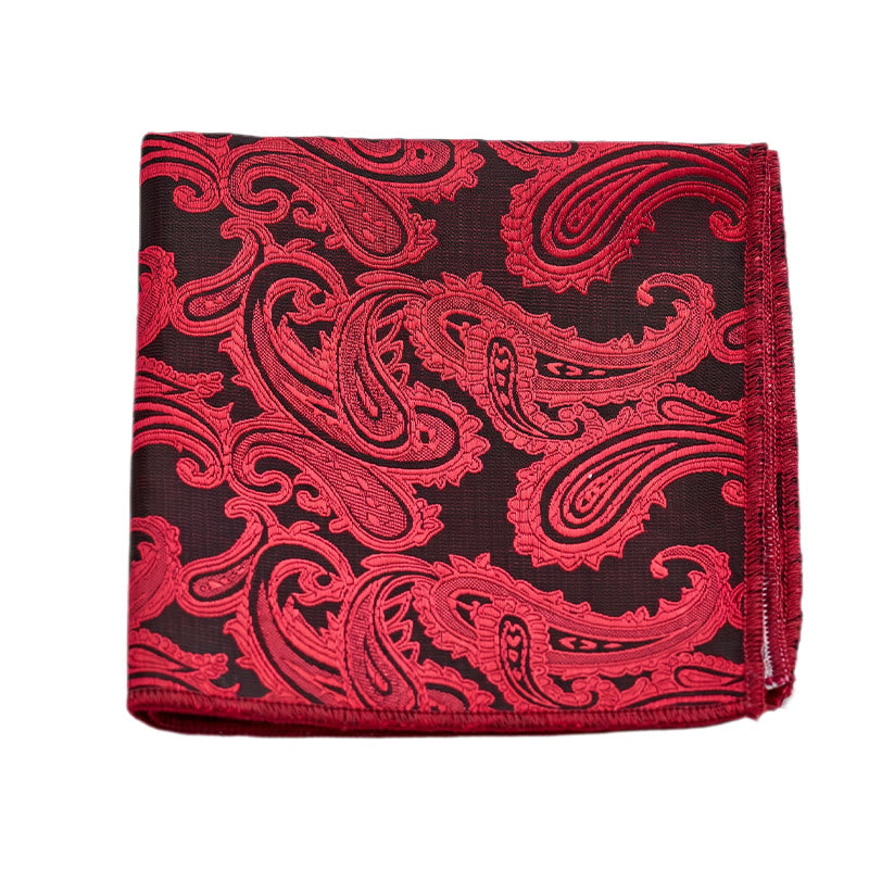 Men's All-match Paisley Pattern Waistcoat 4-in-1 Outfit Set Suit Vest - image 13