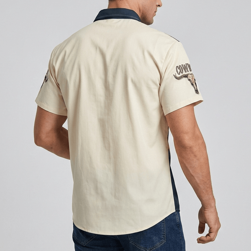 Men's Western Rodeo Cowboy Country Music Festival Shirt - image 2