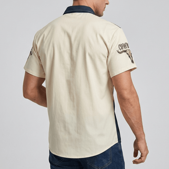 Men's Western Rodeo Cowboy Country Music Festival Shirt - image 2