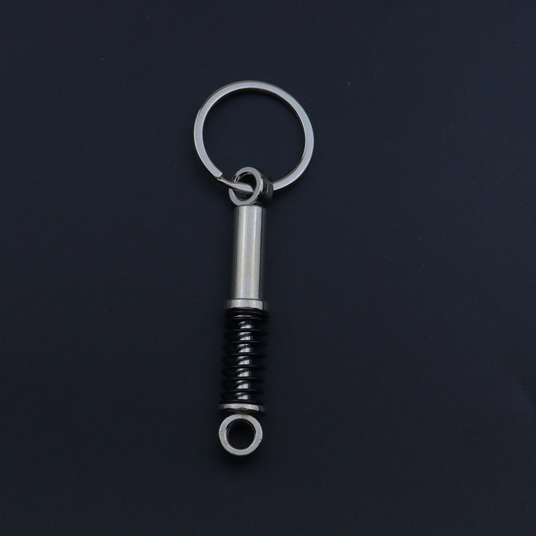 Mini Modern Car Parts Design Keychain Collection - Black Shock Absorber - image 8