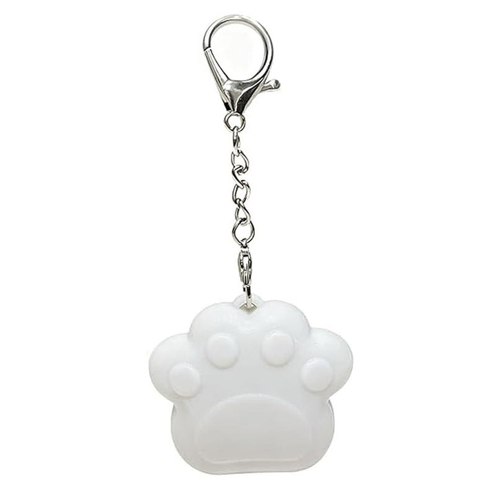 Portable LED Bag Light Rechargeable Keychain - White Cat Claw - image 5