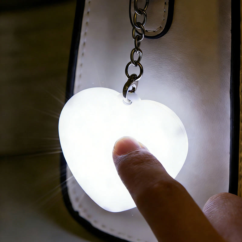 Portable LED Bag Light Rechargeable Keychain - image 2