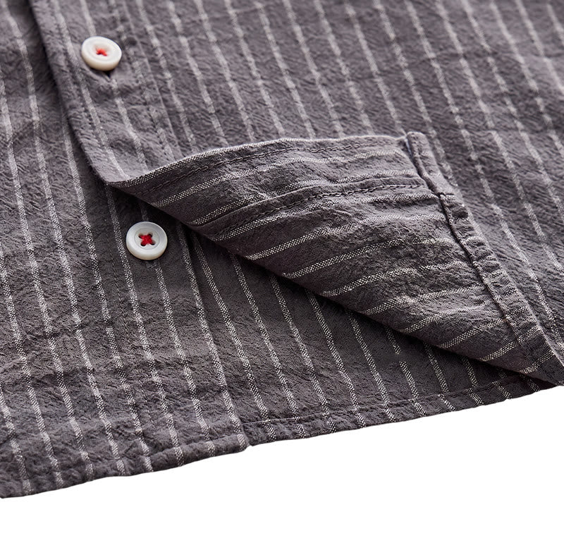 Work To Weekend Everyday Striped Cotton Shirt - image 11