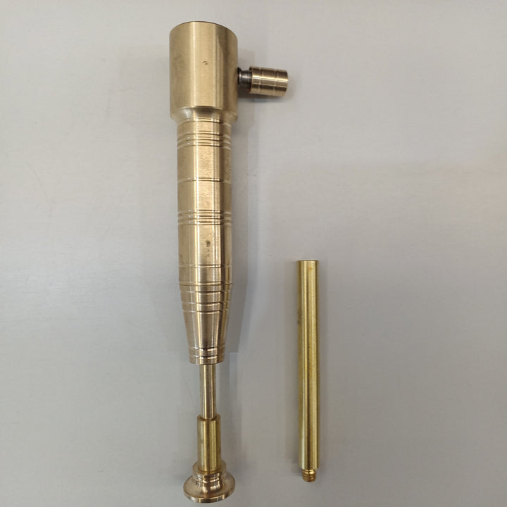 Vintage Brass Torch Refillable Long Handle Lighter - Bronze - image 12