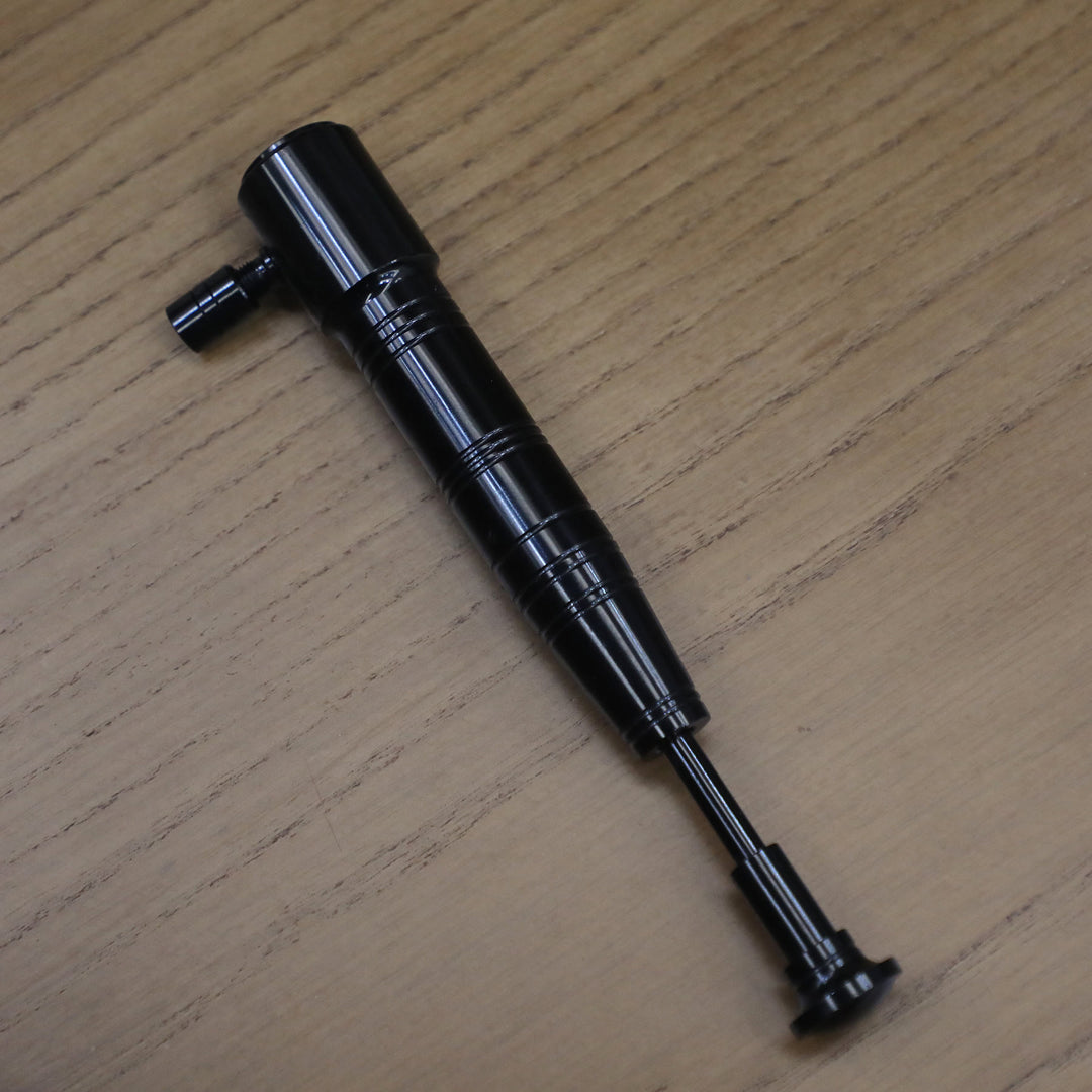 Vintage Brass Torch Refillable Long Handle Lighter - Black - image 11