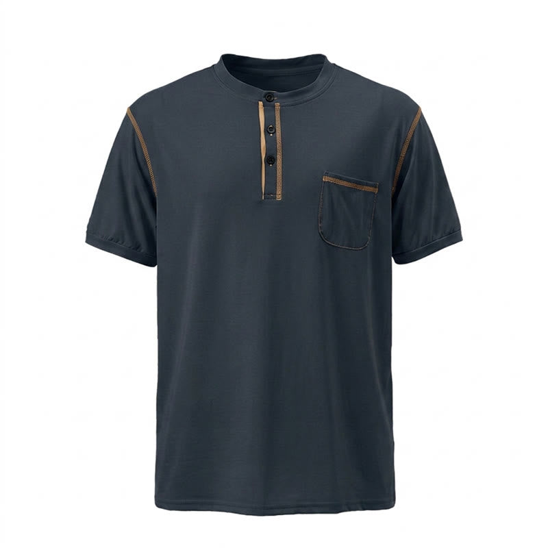 Men's Heritage Style Contrast Trim Tee Polo Shirt - image 15