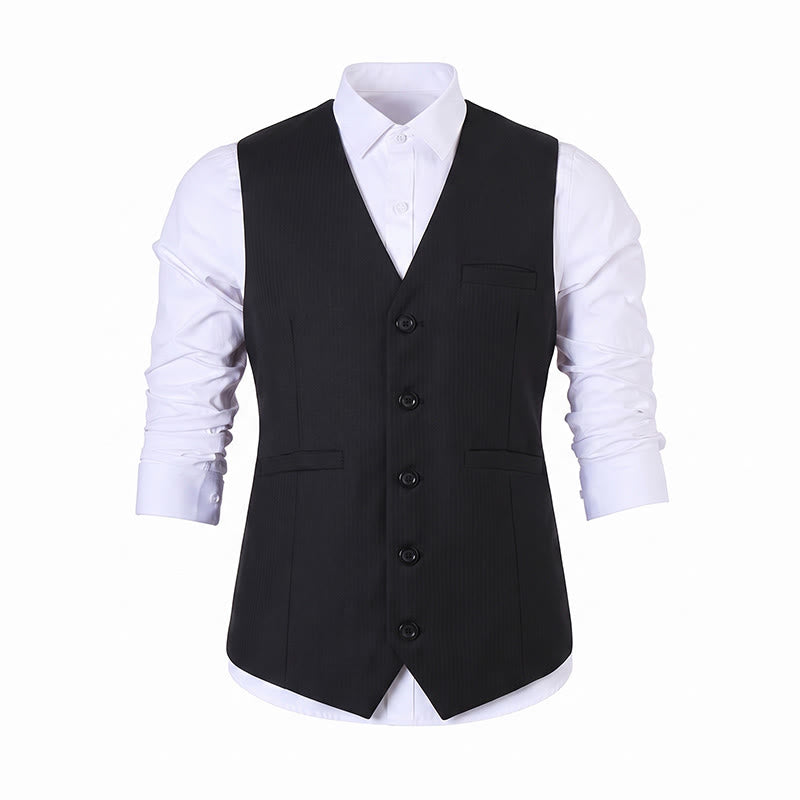 Men's Multi Color Spring Autumn Daily Business Suit Vest - image 19