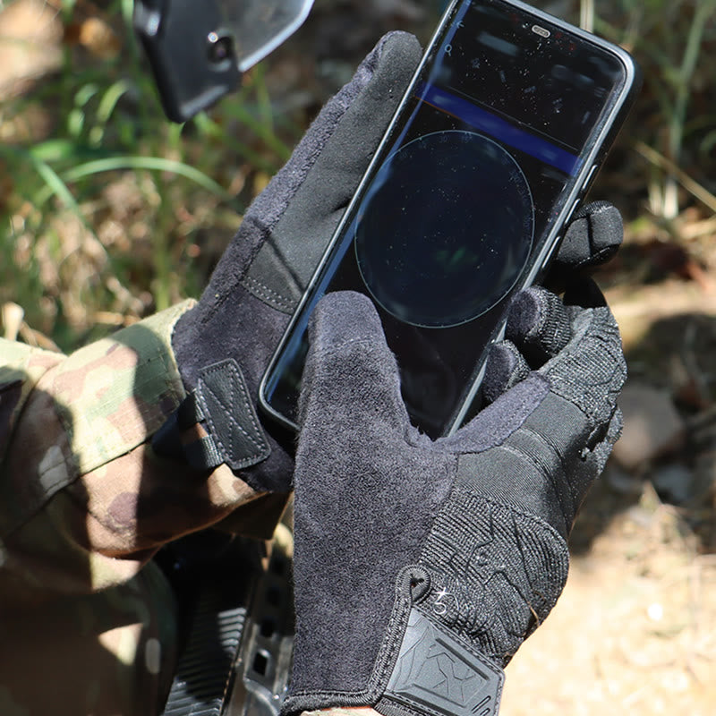 Breathable Touchscreen Mechanic Tactical Gloves - image 9
