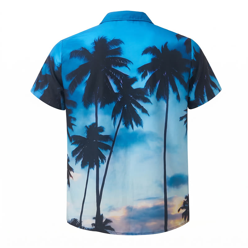 Men's Hawaiian Short Sleeve Summer Beach Vacation Shirt - image 10