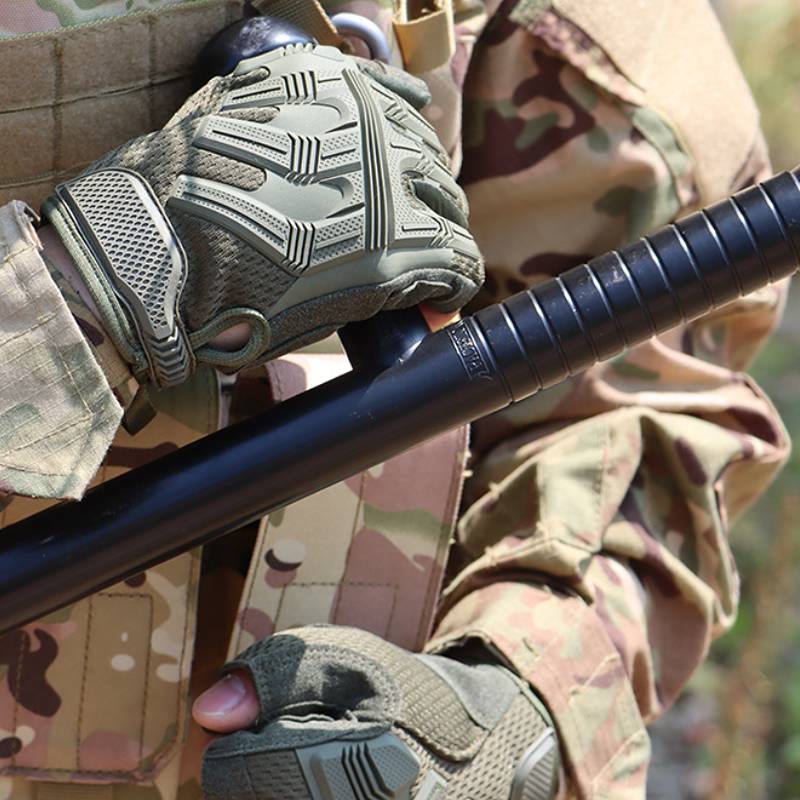 Tactical Mechanic Anti-Slip Breathable Half-Finger Gloves - image 8