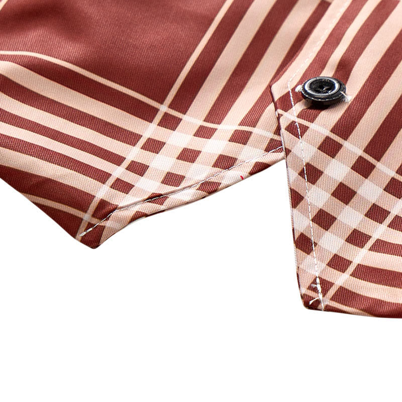 Brown Heritage Check British Gentleman Suit Vest - image 8