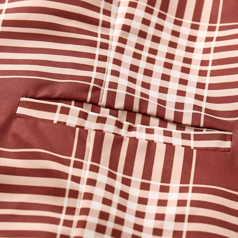 Brown Heritage Check British Gentleman Suit Vest - image 6