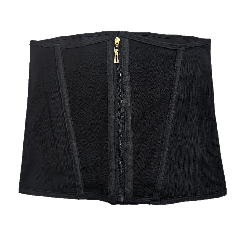 Women Nylon Boned Waist Trainer Multi Rear Hook Tummy Control Slim Corset Shaper - image 13
