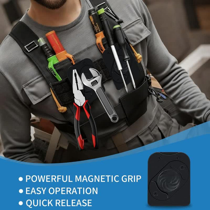 Heavy-Duty Magnetic Tool Holder Clip For Electricians & Mechanics - image 3