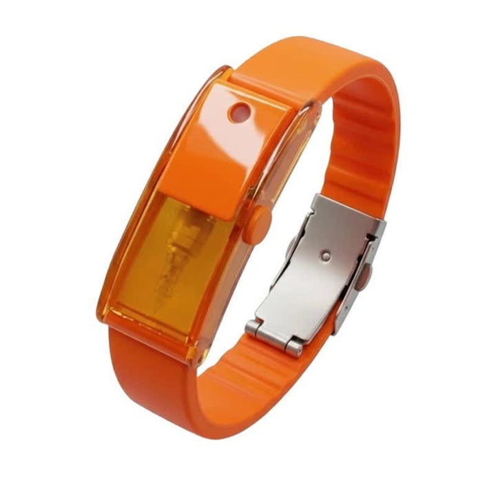Portable Perfume Refillable Fragrance Spray Bracelet - Orange - image 2