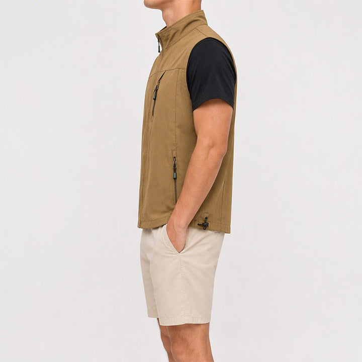Men's Quick Dry Outdoor Utility Casual Waistcoat Vest - image 3