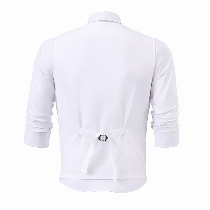 Men's Minimalist Linen Cotton Blend Casual Vest - image 12