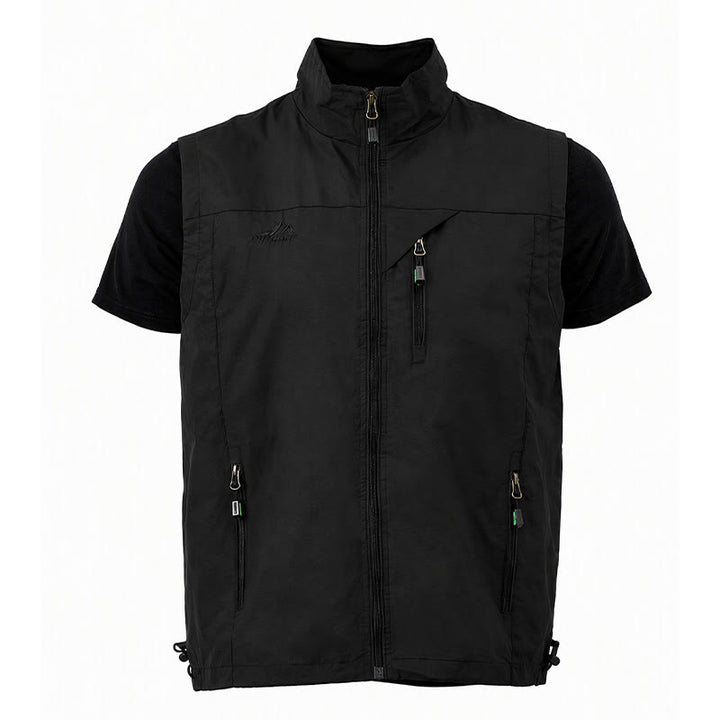 Men's 4-season Quick Dry Multi Zipper Pocket Lightweight Vest - image 17