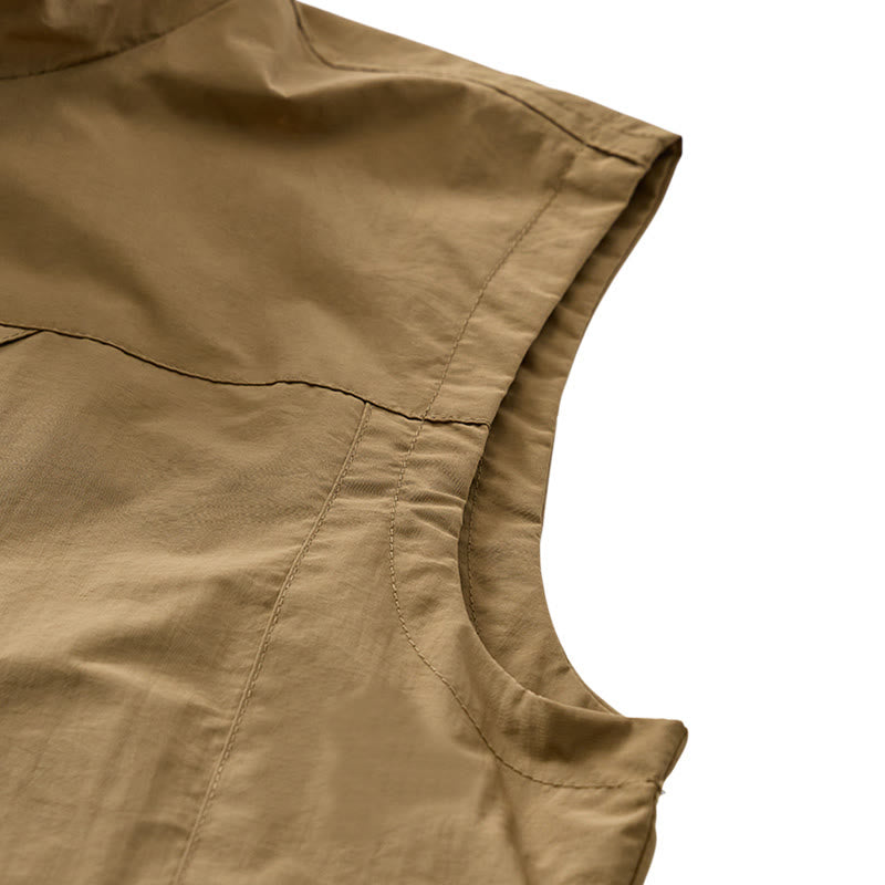 Men's Quick Dry Outdoor Utility Casual Waistcoat Vest - image 11