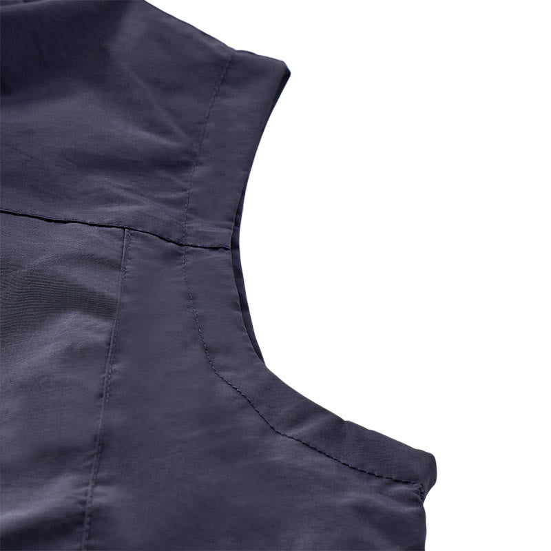 Men's 4-season Quick Dry Multi Zipper Pocket Lightweight Vest - image 10