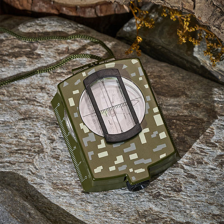 EDC-Tool Multifunctional Lensatic Military Hiking Compass - image 8