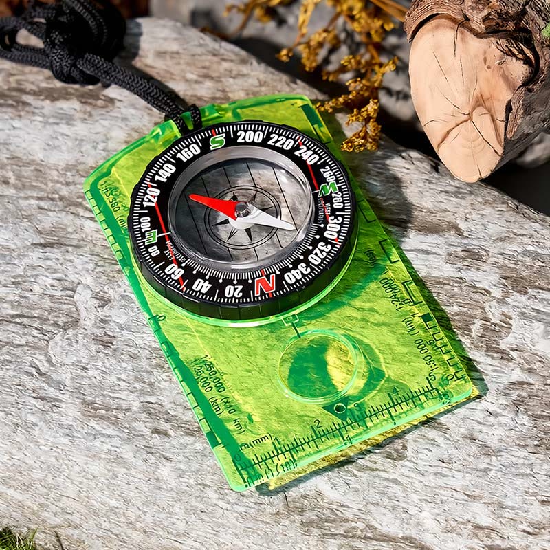 Multifunctional Baseplate Compass For Outdoor Map Compass - image 8