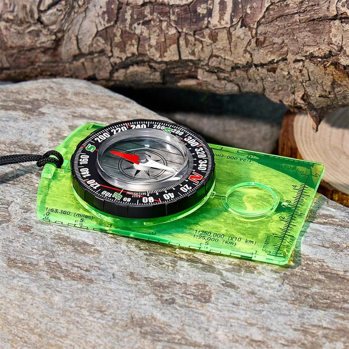 Multifunctional Baseplate Compass For Outdoor Map Compass - image 9
