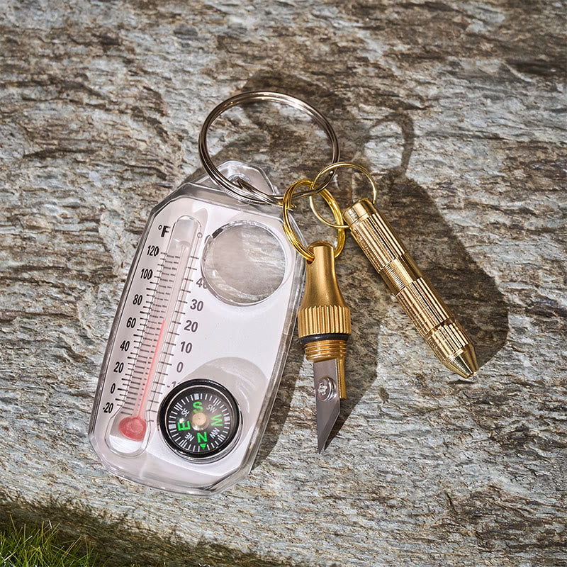 3 In 1 Portable Multi-function EDC Pocket Set Keychain - image 3
