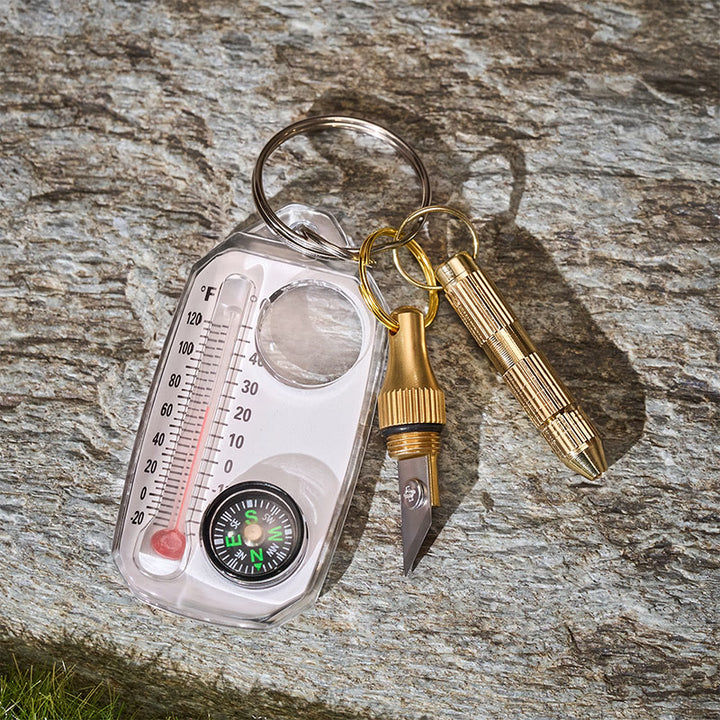 3 In 1 Portable Multi-function EDC Pocket Set Keychain - image 3