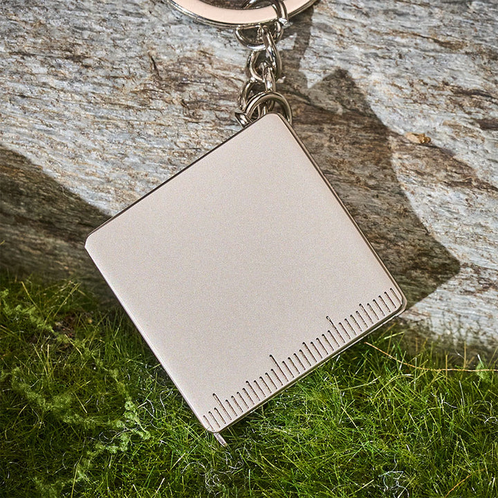 EDC Folding Knife & Tiny Tape Measure Keychain - image 3