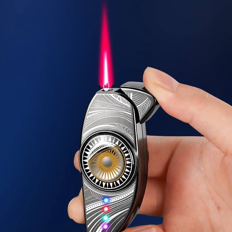 Creative Eye Stress Relief Fidget Spinner Butane Lighter - image 2