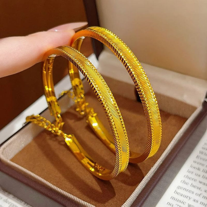 Vintage Open Adjustable Bracelet With Coin Gourd Tassel Retro Electroplated Bracelet for Women - image 7