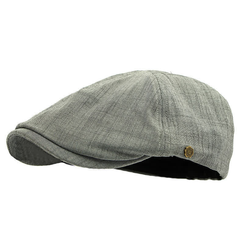 Modern Comfort Vintage Elastic Back Flat Top Beret Hat - image 8