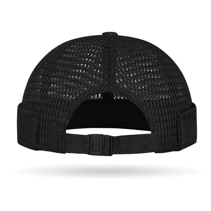 Streetwear Brimless Summer Breathable Mesh Docker Cap - image 1