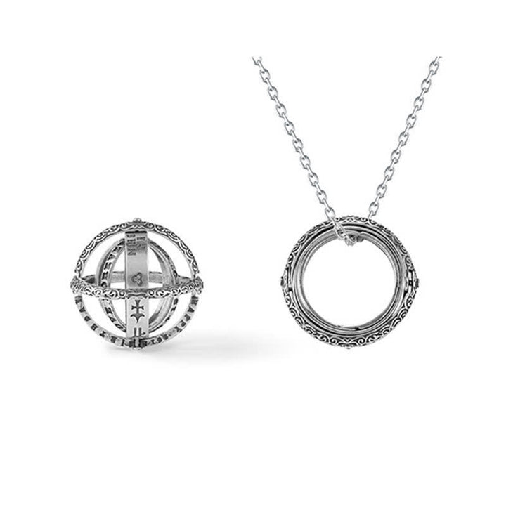 Astronomical Sphere Anxiety Ring That Unfolds Into A Necklace - image 8