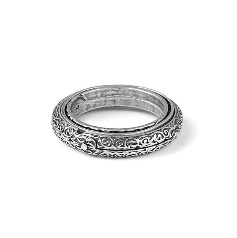 Astronomical Sphere Anxiety Ring That Unfolds Into A Necklace - image 7