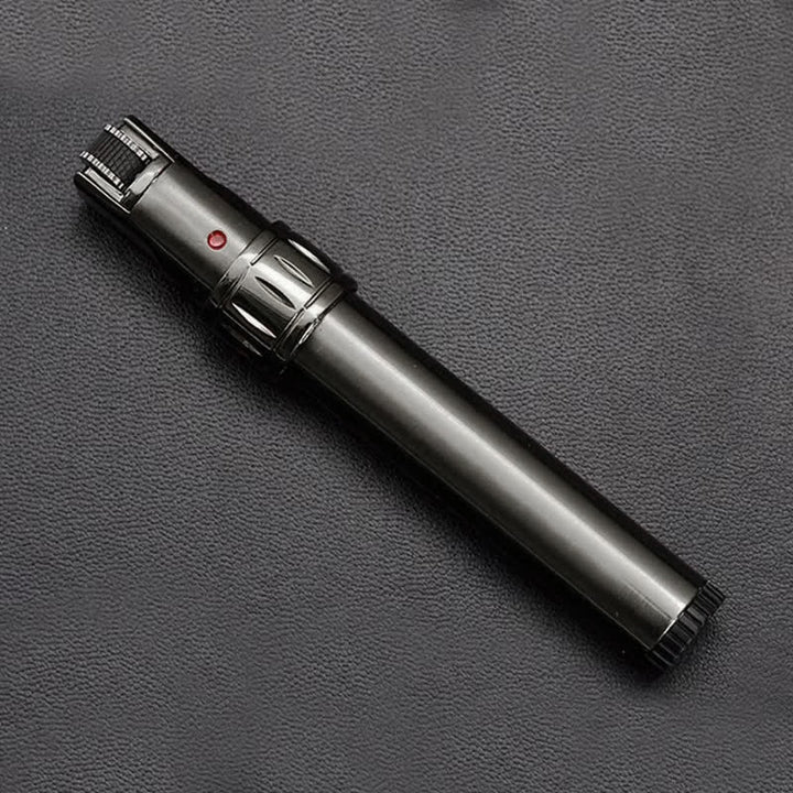 EDC Pen-Shaped Windproof Jet Flame Butane Lighter - Black Nickel Brushed - image 7