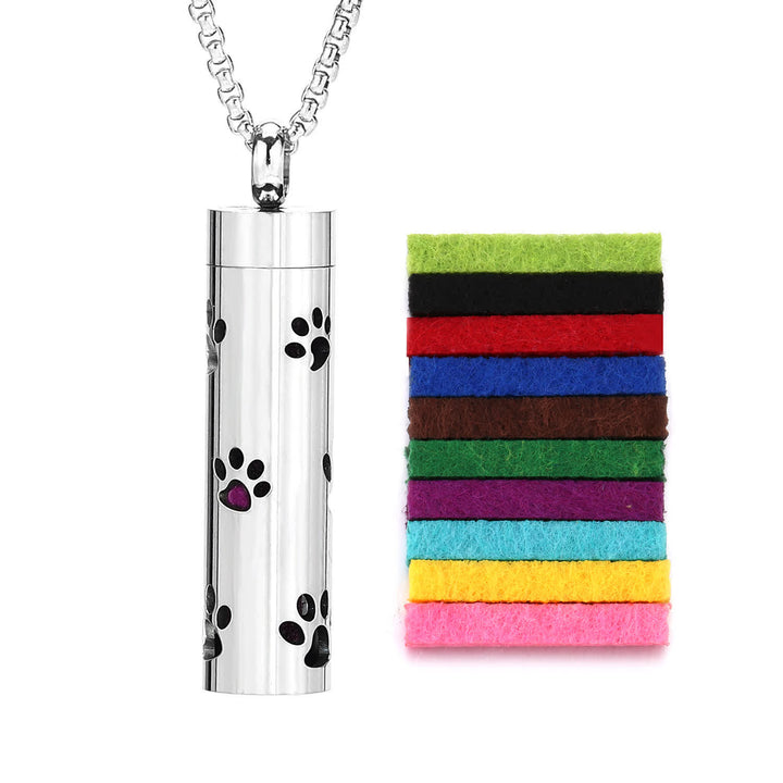 Perfume Diffuser Necklace With Felt Core & Interchangeable Color Inserts - Style #11 - image 14