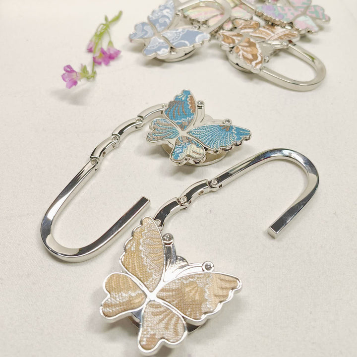 Creative Butterfly Clover Bag Shaped Table Edge Handbag Hook Series - image 3