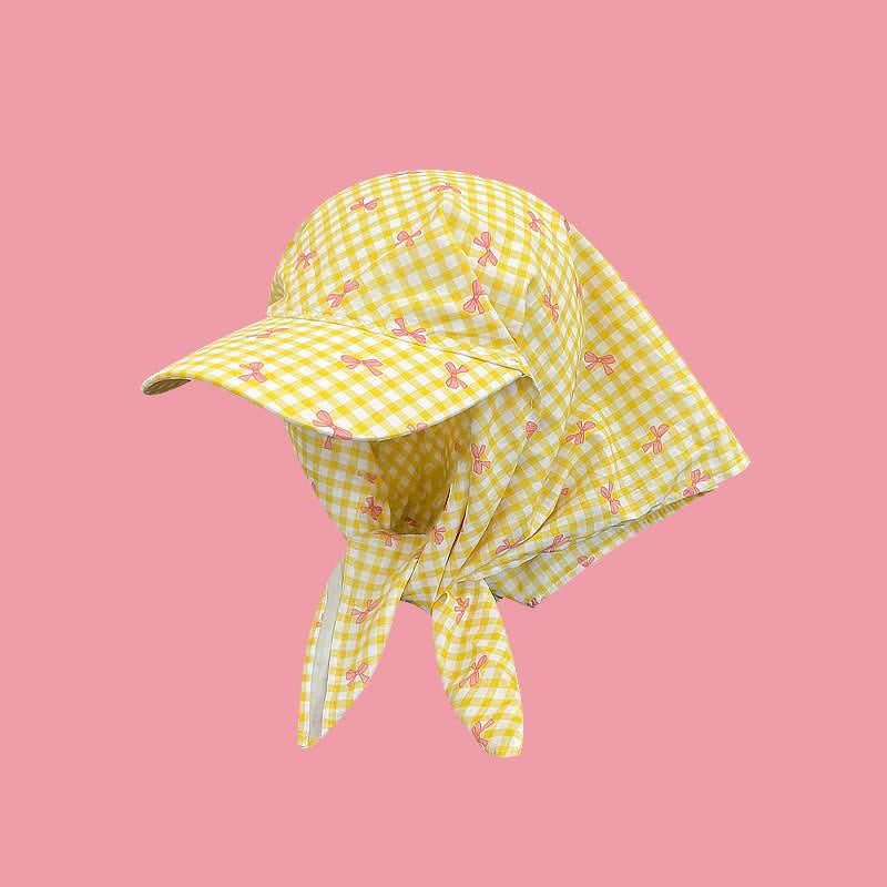 Stylish Effortless Style Unisex Tie-On Bandana Baseball Cap - Yellow Bow Knot - Adjuatable - image 20