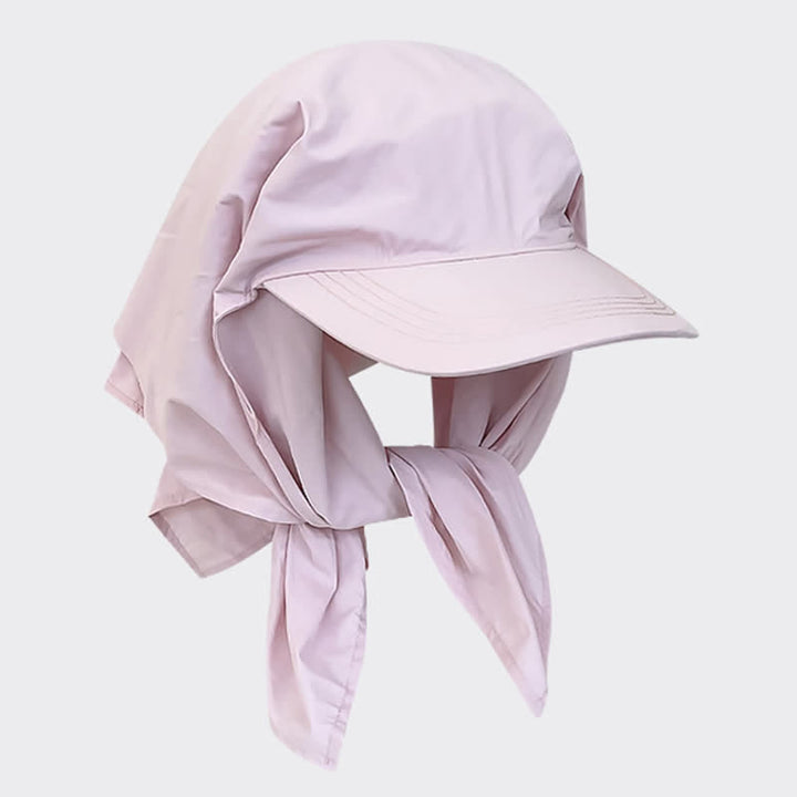 Stylish Effortless Style Unisex Tie-On Bandana Baseball Cap - Pink - Adjuatable - image 2