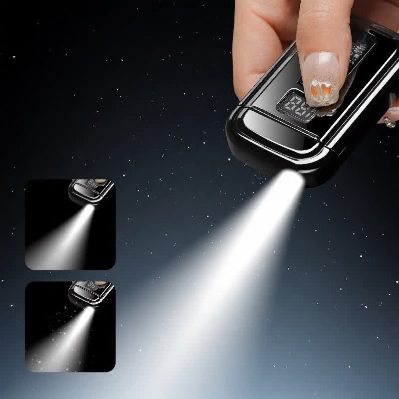 3-In-1 Plasma Arc & Jet Torch Butane Lighter With LED Flashlight - image 5